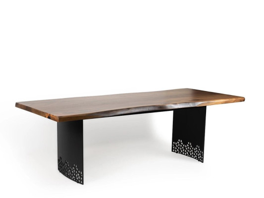 Tavolo da pranzo di design Mobili da sala da pranzo in legno Tavolo di lusso Arredamento nuovo