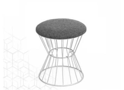 Pouf Poggiapiedi Cubo Mobili di lusso Design Stile Lounge Club Tessuto