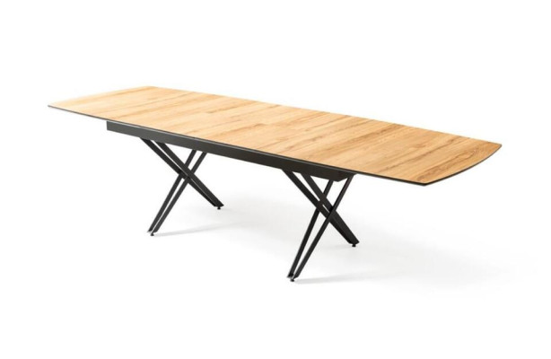 Tavolo da cucina design tavolo da pranzo allungabile in legno marrone mobile  Tavolo da cucina design tavolo da pranzo allungabile in legno marrone mobile