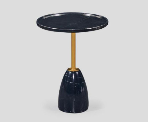 Marmo elegante tavolino nero tavolo di lusso moderno tavoli