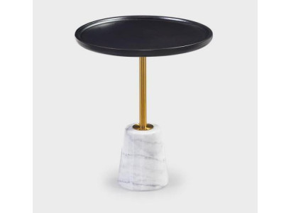 Tavolino da salotto moderno in bianco e nero