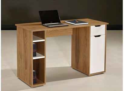 Scrivania Tavolo da computer Scrivania Ufficio Legno Marrone Scrivania da ufficio Mobili per ufficio