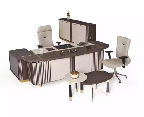 Scrivania ovale Tavolo 250x165 Tavoli di lusso Scrivanie ad angolo Mobili per ufficio
