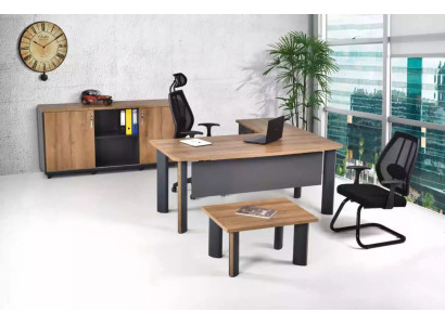 Arredamento per ufficio Scrivania Collezione di mobili da ufficio Tavolo Armadio Ufficio 3 pezzi