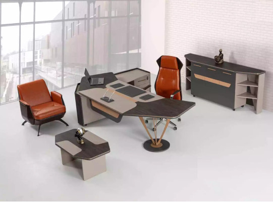 Angolo scrivania mobili da ufficio studio mobili di lusso moderni tavolo nuovo