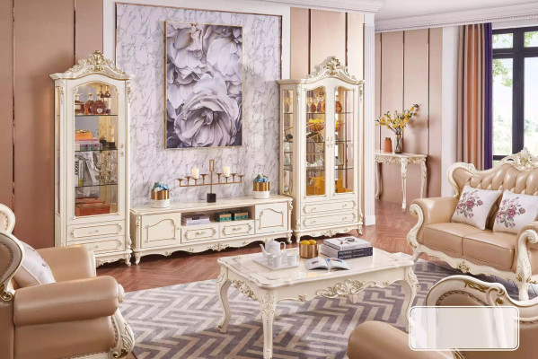 Tavolino nel soggiorno elegante design mobili eleganti nuovo lusso