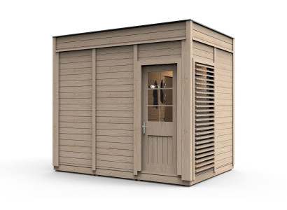 Sauna in legno Woodpro Garden Sauna in legno Sauna all'aperto Saune a secco 345x245x318