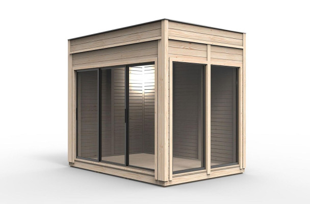 Casa mobile casa da giardino casa di legno casa per le vacanze casetta campeggio 245x245x318