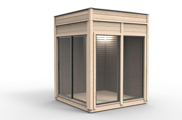 Camping casa casetta casa di legno casa vacanza casa giardino 245x245x318