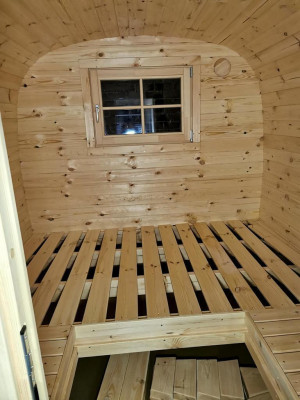 Sauna legno Sauna finlandese giardino Sauna in legno Sauna all'aperto 300x230x270