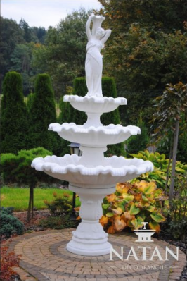 Fontana decorativa fontana scultura fontana decorazione giardino fontana stagno nuovo 252cm
