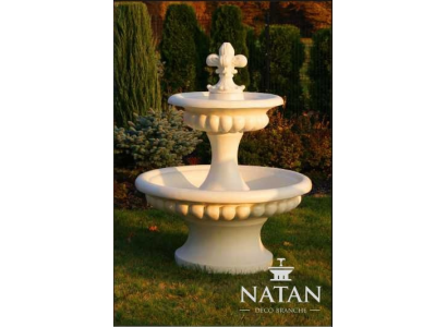 Zierbrunnen Fontana Decorativa 157 cm Scultura Fontana Decorazione Giardino Fontana Laghetto Nuovo