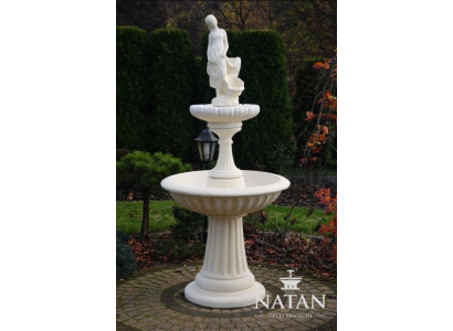 Fontana ornamentale Scultura 197 cm Fontana Decorazione Giardino Fontana Stagno Nuovo