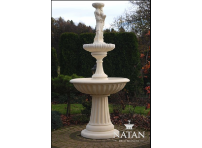 Zierbrunnen Fontana decorativa 197 cm Scultura Fontana Decorazione Giardino Fontana Laghetto Nuovo