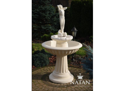 Zierbrunnen Fontana Decorativa Scultura Fontana Giardino Fontana Stagno Nuovo Deco 172cm