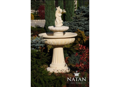 Fontana a molla Fontana delle rane Fontana Fontana in pietra Fontana 154cm Fontana da giardino