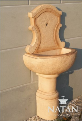 Fontana da parete Lavabo da giardino Lavatoio da giardino Lavello da giardino Lavabo in pietra AVILLA