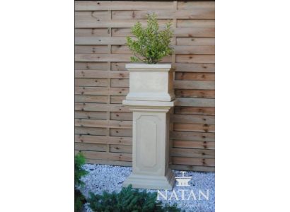 Cesto di fiori, fioriera, vaso per fiori, decorazione, statua, figure, giardino, terrazza.