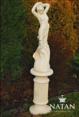 Colonna colonne per statua scultura figure statua terrazza design giardino decorazione