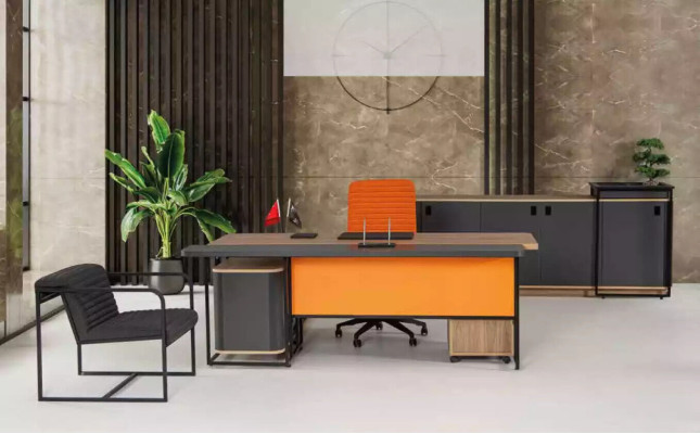 Scrivania d'angolo Ufficio Camera da lavoro Moderno Designer Mobili nuovi