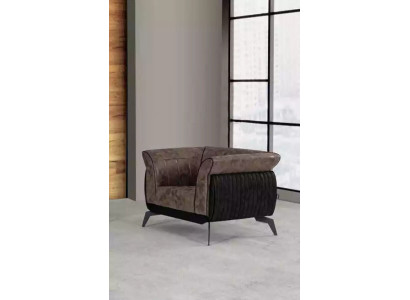 Poltrona Designer Tessuto Ufficio Camera da Letto Tessile Mobili di Lusso Nuovo