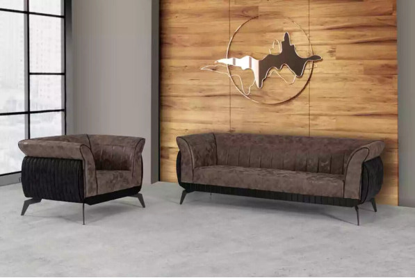 Poltrona Designer Tessuto Ufficio Camera da Letto Tessile Mobili di Lusso Nuovo