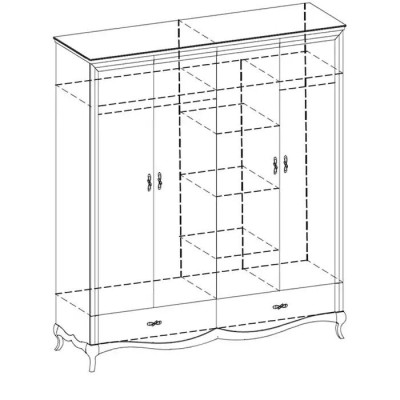 Armadio abiti mobili guardaroba in legno di lusso nuovo design di guardaroba.