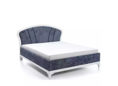 Moderno letto di lusso mobili dell'hotel tessile camera da letto 180x200cm