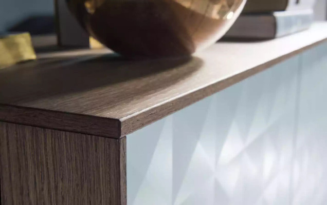 Supporto TV Mobile basso Soggiorno Moderno Design Credenza in legno
