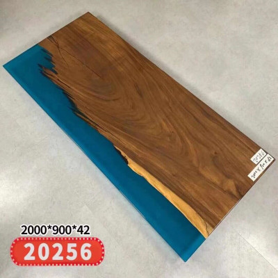 Resina epossidica Tavolo da pranzo River Table 200x90 Nuovo Legno vero Tavoli Massello Tavolo fluviale