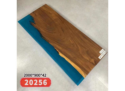 Resina epossidica Tavolo da pranzo River Table 200x90 Nuovo Legno vero Tavoli Massello Tavolo fluviale