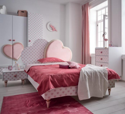 Moderne letti letto per bambini camera da letto letto mobili per bambini in legno bianco nuovo