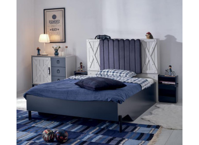 Moderno letto in stile Letti in legno Design di lusso Mobili da camera da letto Letto in legno