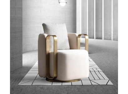 Design lusso poltrona sedia divano 1 posto lounge TV chaise sofa tessile