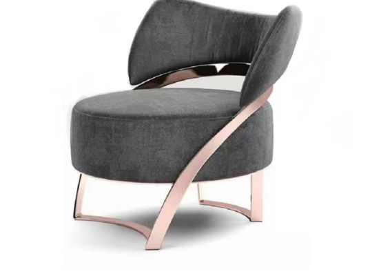 Poltrona Design Divano Relax Tessuto Lounge Lusso Club TV Sedia Imbottita