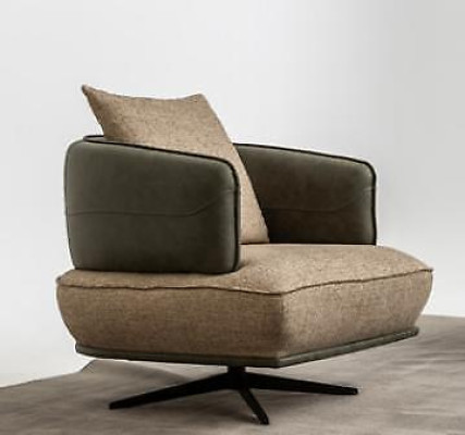Divano Moderno Soggiorno Set Divano Designer Arredamento Cuscino 3 Posti 2x Poltrona