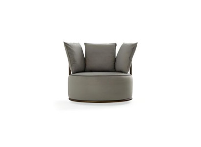 Design divano moderno poltrona poltrona di lusso in tessuto lounge imbottito nuovo