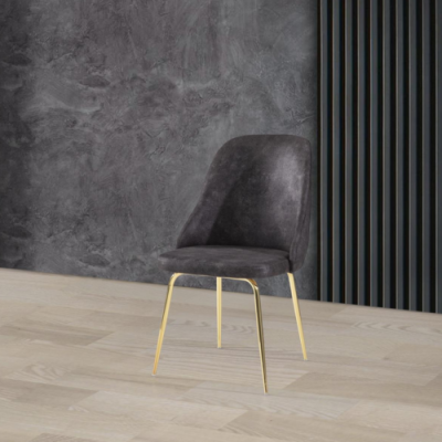 Elegante comodino camera da letto in acciaio inossidabile Moderni mobili notturni