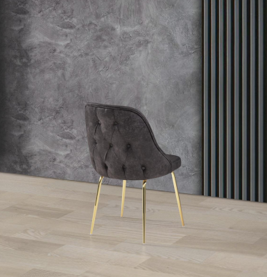 Elegante comodino camera da letto in acciaio inossidabile Moderni mobili notturni