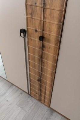 Armadio camera da letto beige Armadi design Armadi di lusso in legno