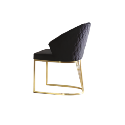 sedie da pranzo Sedie imbottite Sedie da cucina Sedie in legno Set 4 pezzi Nero