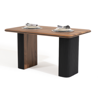 Tavolo da pranzo in legno tavolo da pranzo tavolo da pranzo 140 cm tavolo in legno marrone sala da pranzo