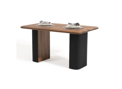 Tavolo da pranzo in legno tavolo da pranzo tavolo da pranzo 140 cm tavolo in legno marrone sala da pranzo