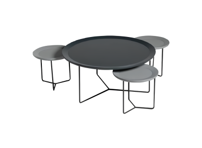 Tavolino del gruppo tavolino da caffè tavolino da divano tavolino da salotto tavolino nero.