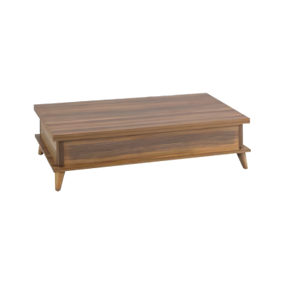 Tavolino da caffè Tavolino allungabile Tavolo da pranzo Tavolo Legno Marrone Mobili