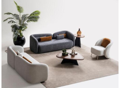 Divano x2 divani a 3 posti 1 poltrona Moderno Set completo di imbottitura