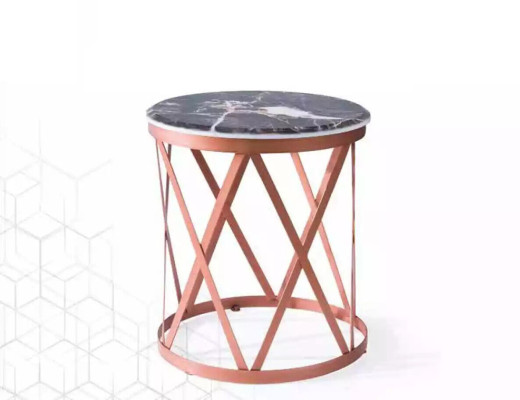 Soggiorno Tavolino di lusso Mobili di lusso Tavolo marrone Design nuovo