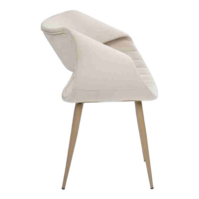 Moderno set di 4 sedie imbottite di lusso per sala da pranzo e soggiorno. Nuove.