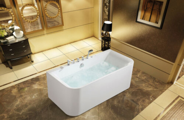 Vasca da bagno Vasca da bagno Spa Vasche da bagno Bagno 170x80 Vasche da bagno Bianco Acrilico Rubinetteria