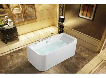 Vasca da bagno Vasca da bagno Spa Vasche da bagno Bagno 170x80 Vasche da bagno Bianco Acrilico Rubinetteria